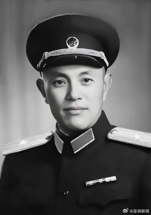 111岁开国少将张力雄逝世