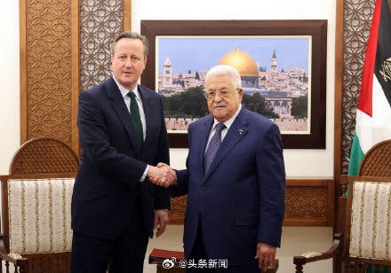 英国考虑正式承认巴勒斯坦国