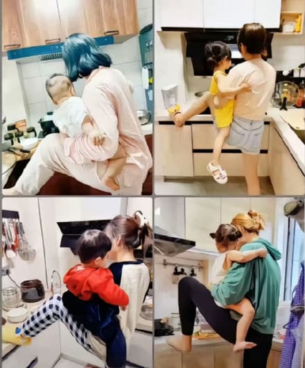 因鸡蛋崩溃掀桌女子发声