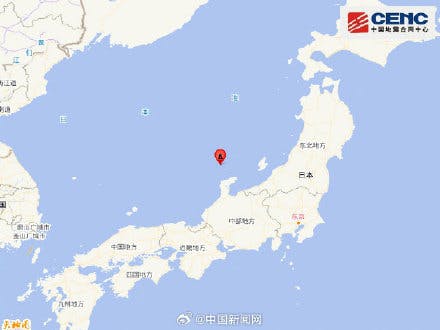 日本本州西岸近海7.8级左右地震