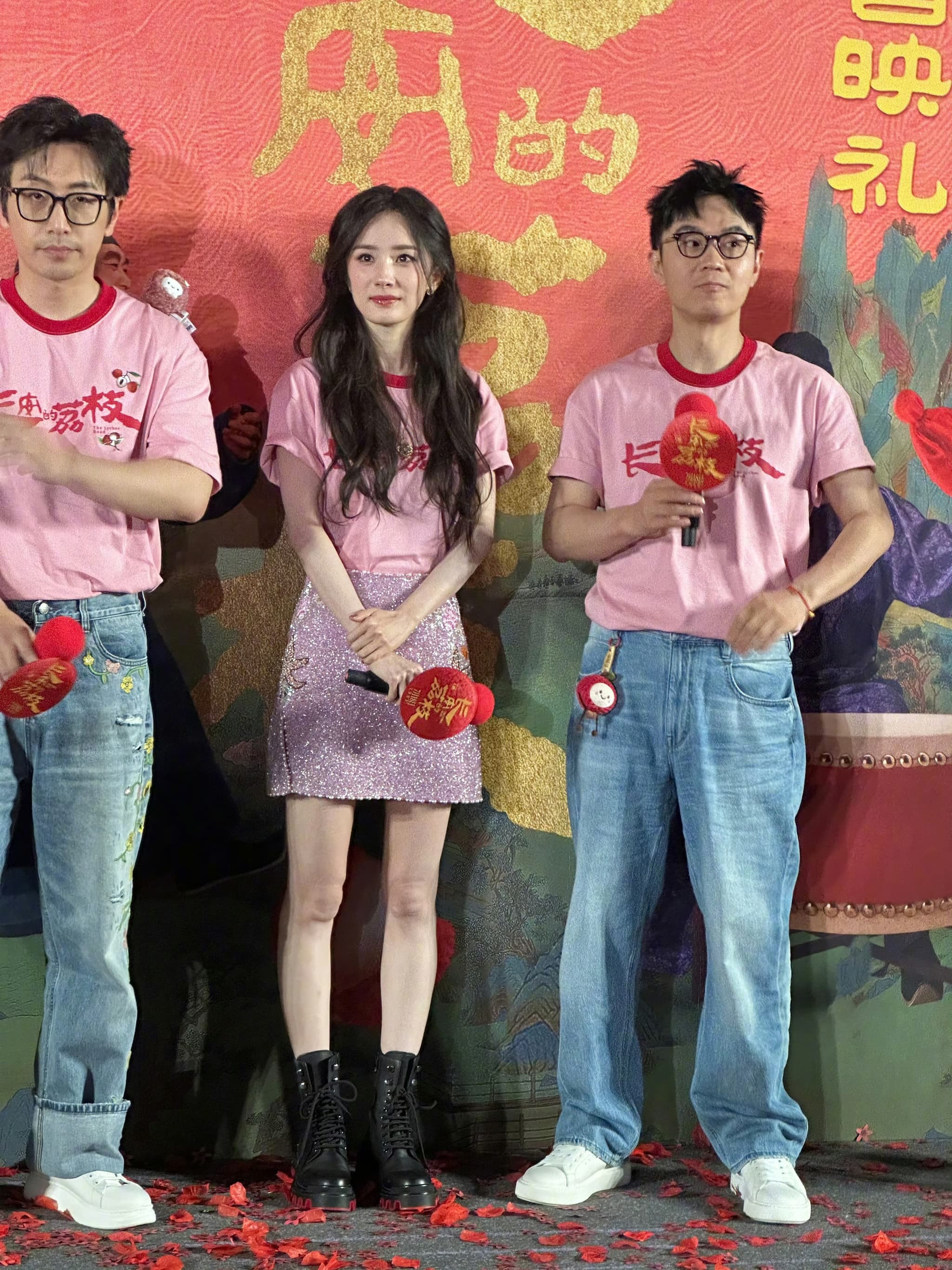 杨幂今天好粉