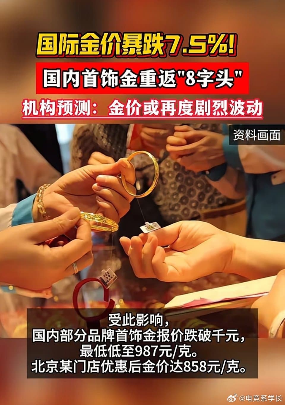 国际金价继续走低