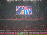 In a surprising turn of events, the Chinese national soccer team, also known as the "Country's Football," has been making headlines with the unexpected appearance of Argentine soccer superstar Lionel Messi on the big screen during their home matches. The latest incident occurred during the Country's Football match against Singapore, where Messi's image was displayed on the large screen, sparking excitement and controversy among fans and netizens alike.