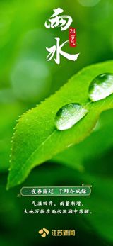 As the temperature rises and the rainfall increases, the Lunar New Year holiday comes to an end, marking the arrival of the Rain Water season in China. This marks a turning point in the weather, with the freeze of winter gradually giving way to the warmth of spring. The natural world is gradually waking up as the Rain Water period brings fresh life to the land.