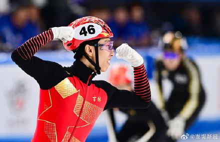 Sun Long Sets Record, Wins Men's 500m at Winter Short Track Speed Skating Competition