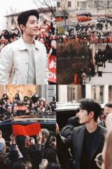 Chinese Actor Xiao Zhan Embarks on Milan Fashion Week Amidst Chaotic Fan Frenzy