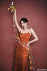 Chinese Actress Zhang Xiaofei Charms Fans with Dazzling Red Dress and Fitness Transformation