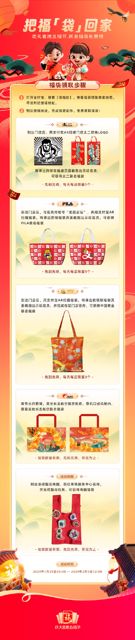 China's Traditional Culture Takes Flight: Branded Foo Bags Receive Rave Reviews