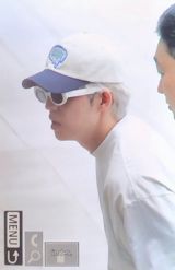 Choi Seung Chul's White Hair Steals the Show at Gimpo Business Airport Departure