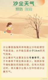 A significant sandstorm swept across China in recent days, affecting numerous provinces and regions. The storm, categorized as a sandstorm, is a natural weather phenomenon that occurs when strong winds blow large amounts of sand and dust particles into the air, reducing visibility and creating a murky atmosphere. This article will discuss the causes, prevention methods, and health precautions associated with sandstorms, as well as the government's response to the recent weather event. Sandstorms typically form in arid and semi-arid regions, such as northern China, during the spring season. The Chinese Meteorological Administration classifies sandstorms into four levels: floating dust, sandstorms, severe sandstorms, and severe sandstorms with strong winds. Floating dust is characterized by uniformly distributed dust particles in the air that reduce visibility to less than 10 kilometers, while sandstorms involve strong winds blowing sand and dust, reducing visibility to between 1 to 10 kilometers. Severe sandstorms have even stronger winds, reducing visibility to less than 1 kilometer, and severe sandstorms with strong winds can reduce visibility to less than 500 meters. The recent sandstorm in China was classified as a severe sandstorm with strong winds, affecting regions such as Inner Mongolia, Gansu, Ningxia, Shanxi, Hebei, Beijing, Tianjin, Shandong, Henan, Anhui, Jiangsu, Shanghai, Hubei, and Heilongjiang, among others.