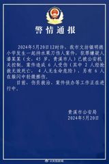 On May 20, 2024, a tragic incident occurred at Mingde Elementary School in Wenfang Town, Guixi City, Jiangxi Province, shocking the local community and raising concerns about school safety. At approximately 12 PM, a 45-year-old woman identified as Pan Moumou, reportedly armed with a fruit knife, attacked several individuals on the school premises.