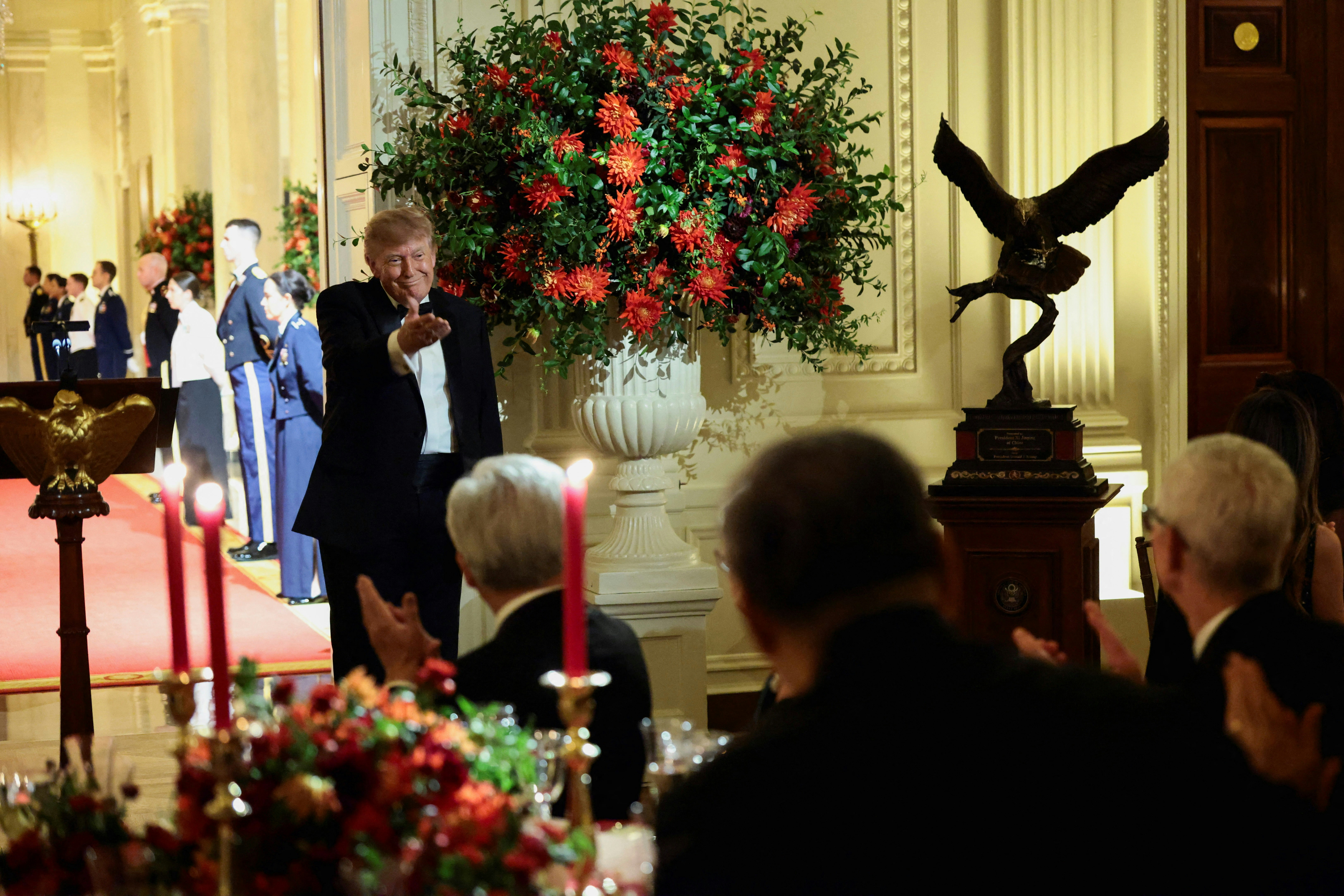 Musk, Cook and Nvidia's Huang at the Head Table: Inside Trump's State Dinner for Xi
