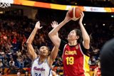 China's women edged Puerto Rico 75-72 in Berlin to reach the World Cup quarter-finals as the last Asian team standing, behind Han Xu's 21 points and the arrival of 2.26-metre teenager Zhang Ziyu — with France up next.