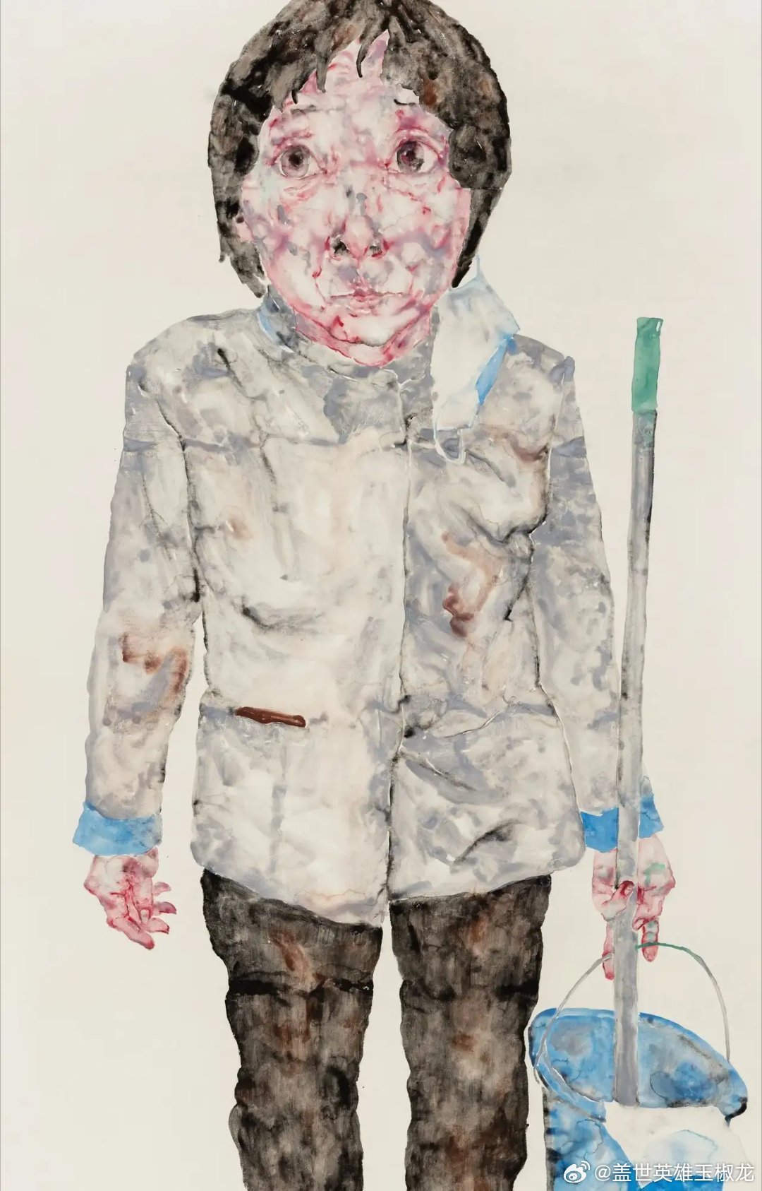 Why Portraits of a Cleaner at a Tsinghua Art Show Are Dividing Chinese Viewers