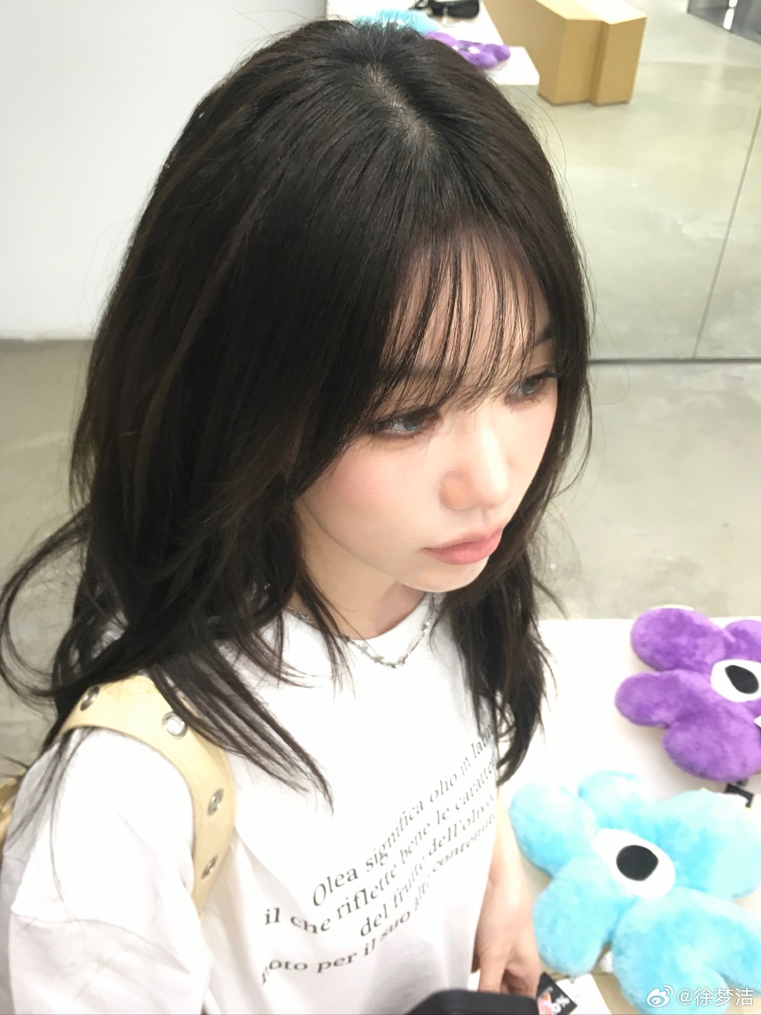 Xu Mengjie in a snapshot posted to her own account this week. Photo: @徐梦洁