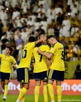 Cristiano Ronaldo scored a 'perfect' hat-trick — right foot, header, left foot, inside 15 minutes — as Al-Nassr won 5-3 in the Saudi Pro League on Friday, his first in two years. It took the 41-year-old to 985 career goals by the league's official count, after a dispute over whether one of his goals was his at all.