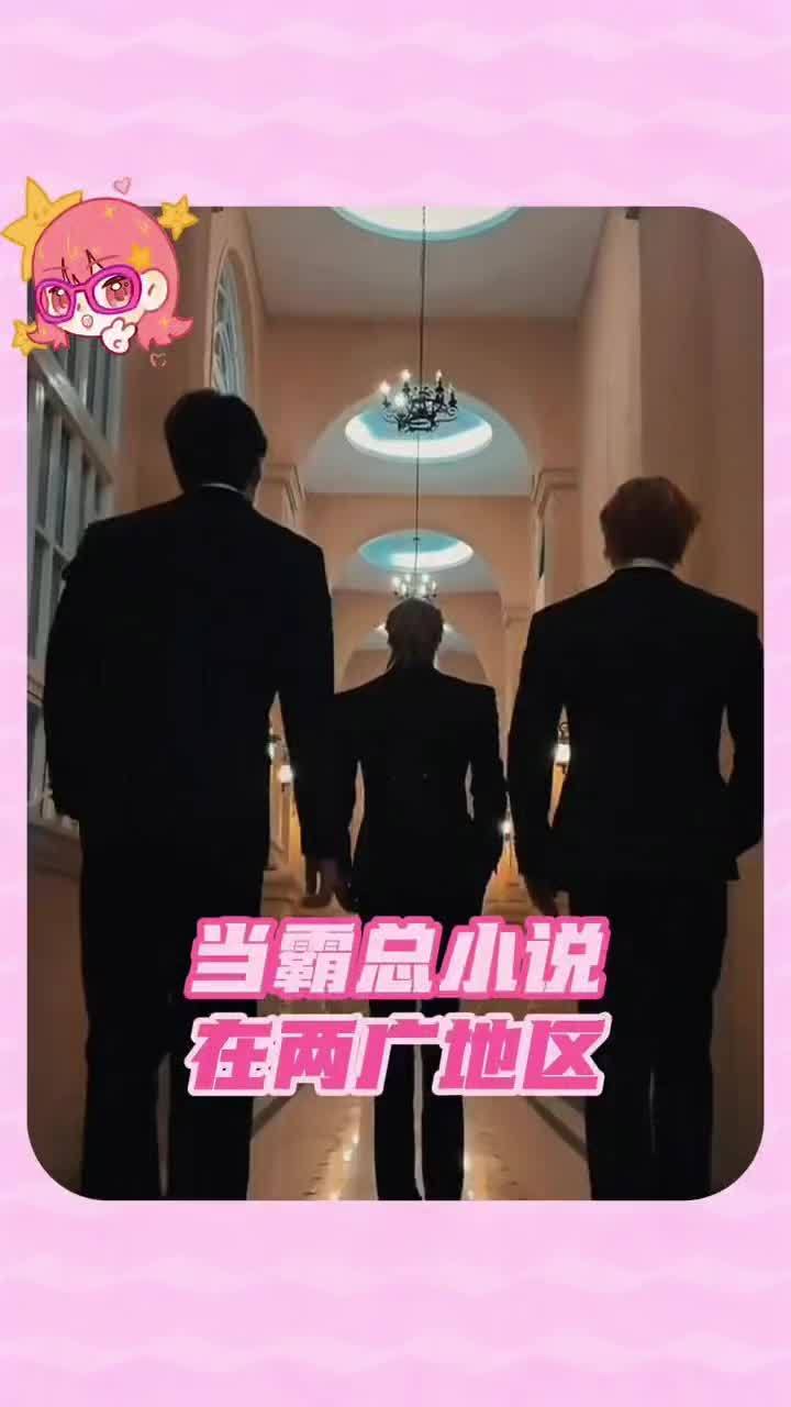 Another meme in the thread imagines the entourage that follows a "CEO novel" set in Guangdong. Photo: @在寂冬重逢