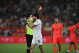 China's men's team lost 1-0 to Tajikistan in Chongqing on Tuesday — the first defeat by the Central Asian side in the teams' 29-year history. Captain Wei Shihao was sent off for elbowing an opponent, sealing a third straight friendly defeat in which China failed to score.