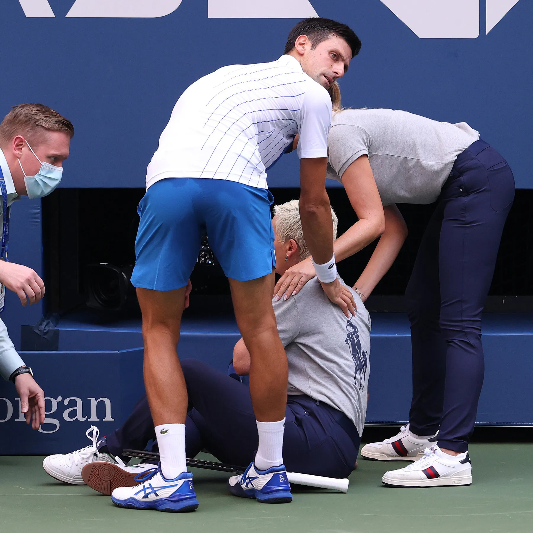 Medvedev Was Defaulted From the China Open Semifinal After His Ball Struck a Spectator