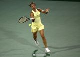 Zheng Qinwen, the newly crowned Olympic champion, made a triumphant return to the tennis court, defeating Magdalena Frech in the second round of the WTA 1000 Cincinnati tournament. The 21-year-old Chinese player, who was playing her first match since winning the gold medal at the Paris Olympics, was not at her best due to illness but still managed to secure a 6-1, 7-5 victory.