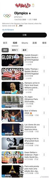 The official Olympics account has sparked controversy by deleting the opening ceremony video of the 2024 Paris Olympics, leading to widespread criticism and speculation among netizens. The video was initially available on the official Olympics YouTube channel but was taken down without explanation.