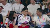 The Olympic table tennis mixed doubles bronze and gold medal matches had the attention of fans all over China, including some very special spectators. Guo Jingjing, China's esteemed Olympic diving champion, and her husband, Ho Qigang, were spotted in the stands watching the thrilling matches unfold.