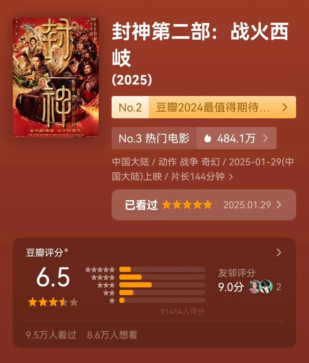 Ne Zha 2 Box Office Surpasses Combined Total of Other New Releases