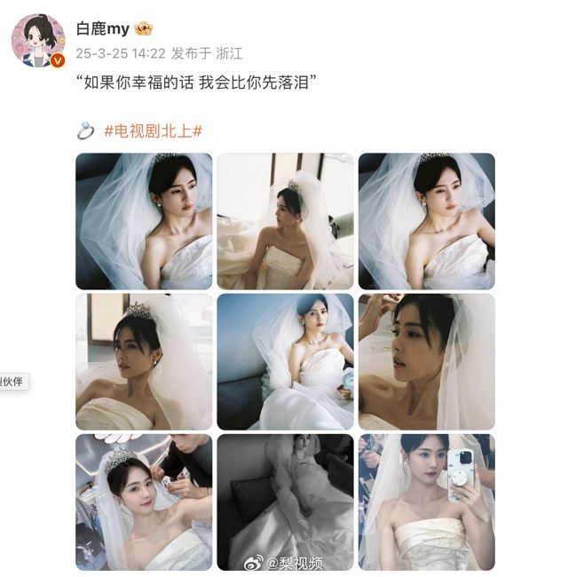 White Deer's Wedding Bliss: The 'North Wedding Dress 9-Grid' Trend Takes China by Storm