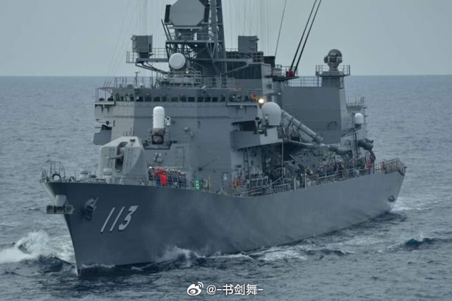Japan, Australia, and New Zealand Warships Transit Taiwan Strait in Show of Naval Cooperation