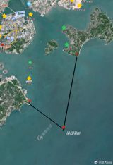 On March 14, a Chinese fishing vessel, "闽龙渔61222" (Měnlóng Yú 61222), overturned in waters near Taiwan's Kinmen Island, leaving five crew members adrift at sea. The event has sparked a coordinated search and rescue effort by both mainland Chinese and Taiwanese authorities. According to Taiwan's "United Daily News," the incident occurred at around 6:00 AM local time when the fishing vessel capsized approximately 1.1 nautical miles west-southwest from Kinmen's Dongyin Island (distant 15 nautical miles west-southwest from Dajinshan Island). Taiwan's Kinmen Coast Guard rapidly dispatched four vessels to the scene, while mainland China mobilized rescue helicopters and ships.