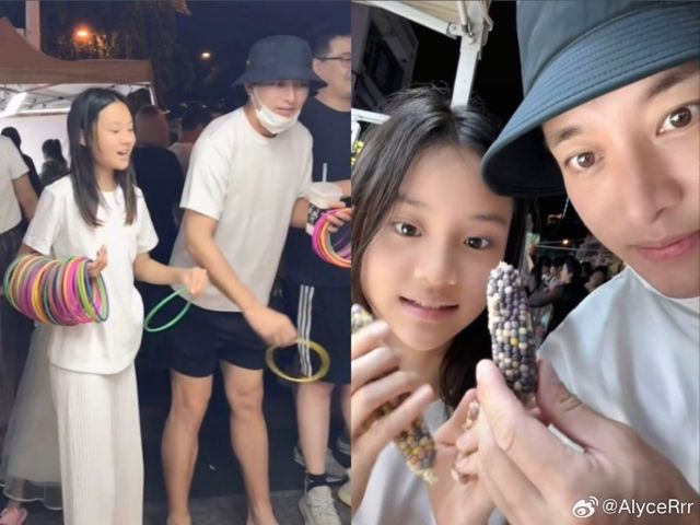 Jia Nailiang and Daughter Tianxin's Heartwarming Night Market Adventure