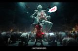 The release of "就不跪" (I Won't Kneel) by Chinese CG artist Wu He Qilin has sparked widespread attention and discussion on social media. The painting, which features a weak Statue of Liberty and a clown-like figure wielding a tariff baton, while a figure in red stands defiantly amidst a crowd of people kneeling, has been interpreted as a powerful commentary on the current state of international relations, particularly the escalating trade tensions between the US and China.